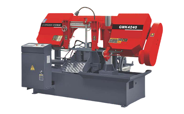 西区街道GWK4240数控双柱卧式带锯床
