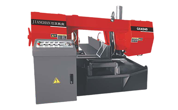 西区街道GX4240旋转式带锯床