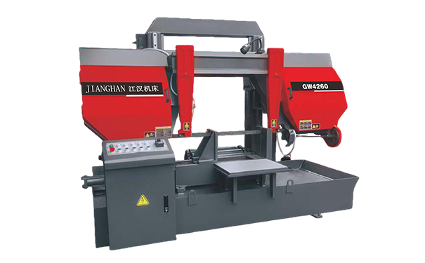 西区街道GW4260双柱龙门卧式带锯床