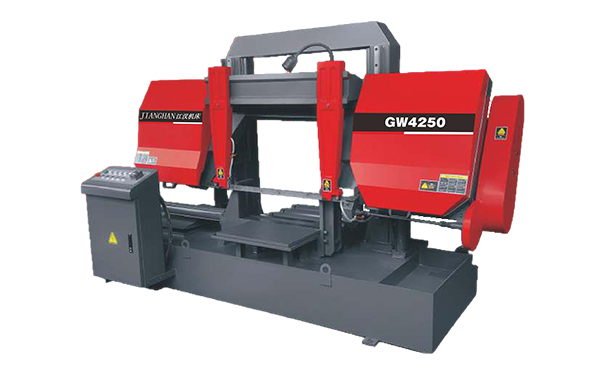 西区街道GW4250双柱龙门卧式带锯床